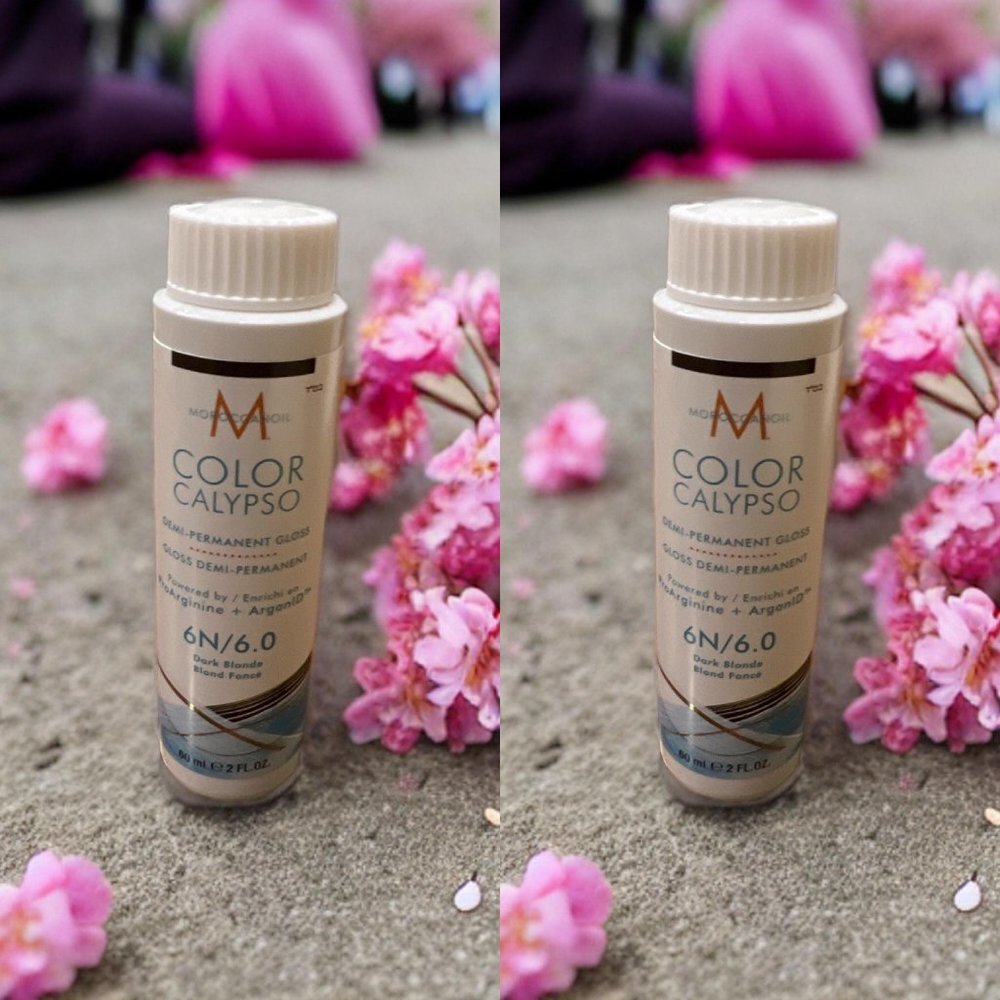 Moroccanoil Color Calypso Demi Permanent Gloss 6N Dark Blonde 2 units